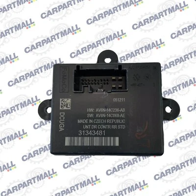 Unidad de módulo de control de puerta trasera izquierda del lado del conductor Volvo S60 2011-2013 31343481 OEM  Foto 1 de 4