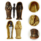 Tank Ornaments - Egyptian Mummy Coffin Aquarium Decoration (2 Sets)