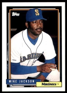 1992 Topps Baseball #411 Mike Jackson - Picture 1 of 2