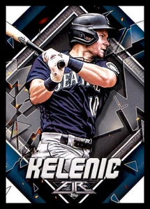 2022 Topps Fire #103 Jarred Kelenic Baseball Card  - Picture 1 of 2