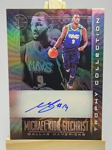 Michael Kidd-Gilchrist 2019-20 Illusions Trophy Collection TC-MKG Auto Mavericks - Bild 1 von 3