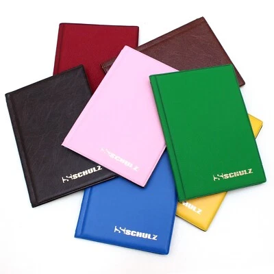 Classic SCHULZ COIN ALBUM 96 Coins 8 Pages x12 Pockets 35x35mm - 50p £1 £2