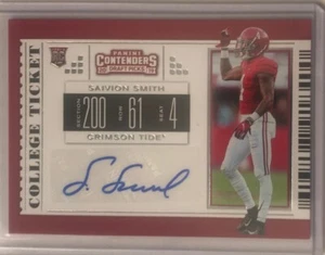 2019 Panini Contenders College Ticket Autograph Auto 253 Saivion Smith - Picture 1 of 2
