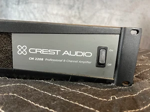 Crest Audio CM 2208 8 Channel Professional Power Amplifier (One)TRUEHEARTSOUND) - Picture 1 of 10