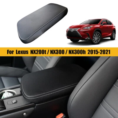Cubierta reposabrazos consola central cuero PU para Lexus NX200t NX300 NX300h 2015-2021 Foto 1 de 4