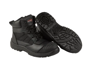 Botas de trabajo de seguridad con cremallera lateral ARMA A16 Titan S3 para hombre, talla 4-14 del Reino Unido - Imagen 1 de 6