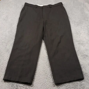 Vintage Orvis Wool Chino Pants Mens Waist 40 Inseam 26 Gray Heavy - Picture 1 of 12