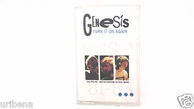 Genesis Turn It On Again Cassette Vintage Rock Music Collectibles Original VTG - Image 1 of 4