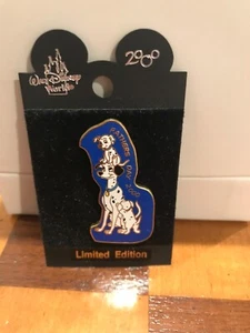 DISNEY WDW FATHERS DAY 2000 PONGO & 101 DALMATIANS PUPPIES LE 5000 PIN - Picture 1 of 3