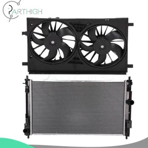 Conjunto de radiador y ventilador de refrigeración coche eléctrico para Dodge Avenger 2008 09-2014 - Imagen 1 de 12
