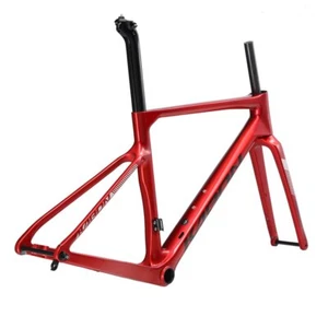 Fulll Carbon Fiber Road Bike Frameset Disc Brake Gravel Bicycle Frameset 700C - Picture 1 of 23