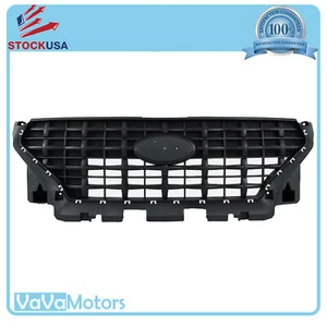 Fits 2020 2024 Hyundai Venue Front Upper Bumper Grille Factory Black Assembly - Picture 1 of 4