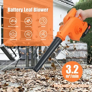 Electric Leaf Blower Cordless, Electric Leaf Blower for Lawn Care/Snow Blowing - Picture 1 of 13