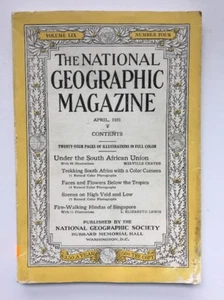 National Geographic Magazine South Africa 24 Color Photos April 1931 - Picture 1 of 12