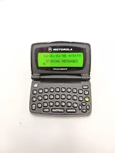 Motorola Talkabout Way Pager A06JEB5806AA transparent schwarz TOP ZUSTAND - Bild 1 von 5