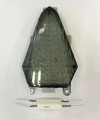 Luz trasera LED 2008-2016 R6 HUMO señal integrada 2009 2010 2011 2012 2013 Foto 1 de 3