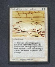 Circle of Protection: White - Beta - MTG Magic the Gathering