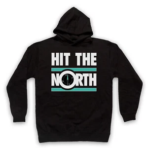 HIT THE NORTH UNOFFICIAL THE FALL POST-PUNK ROCK BAND ADULTS UNISEX HOODIE - Picture 1 of 11