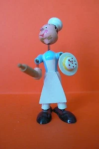 Le Circo O Otro Muy Bonita Figura de Madera Articulado Con Muelles - Imagen 1 de 6