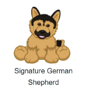 Webkinz Classic Signature German Shepherd *Code Only* -messaged- - Foto 1 di 3