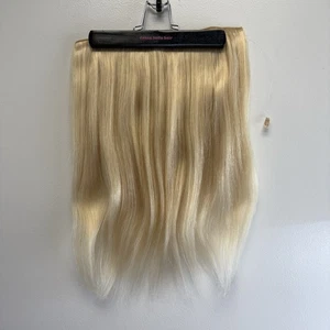 Donna Bella Halo 20” Hair Extensions Platinum Ash Blonde #60 165g NEW Remy Hair - Picture 1 of 5