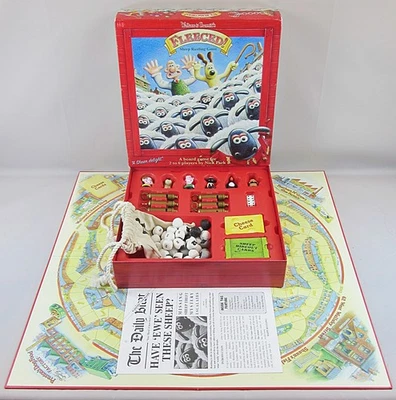 Fleeced Board Game  Wallace and Gromit Shaun The Sheep Nick Park Aardman 2007 - Image 1 of 4