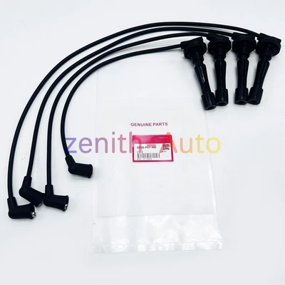 4x For Honda Civic 1992-2000 Civic del Sol 1993-1995 Acura Spark Plug Wire Set - Imagem 1 de 4