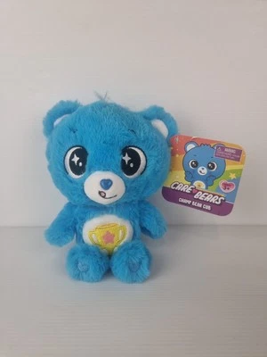 Care Bears Champ Bear Cub Plush Toy Brand New With Tag Blue Trophy Bear 3+ 18cm - image 1 of 4