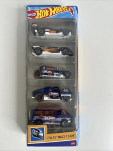 Hot Wheels 2021 HW 55 Race Team 5-Pack VHTF - Picture 1 of 14