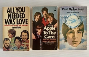 The Beatles Vintage Book Bundle X3 Paperbacks - Picture 1 of 22