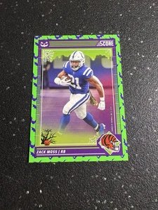 2024 Panini Score-A-Treat - Zack Moss #123 Bats NFL Cincinnati Bengals RB - Picture 1 of 2
