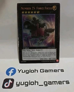 YUGIOH NUMBER 25 FORCE FOCUS ULTIMATE LIGHT PLAYED GAOV-EN045 1 ST EDITION - Picture 1 of 2