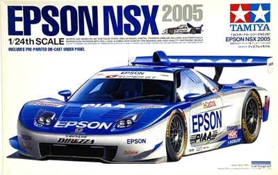TAMIYA SPORTS CAR SERIES NO.287 1:24 KIT AUTO HONDA EPSON NSX 2005    ART 24287 - Immagine 1 di 2