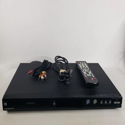 Magnavox MDR515H/F7 HDD & DVD Player Recorder HDMI Has Cables And Remote Tested  - Image 1 of 4