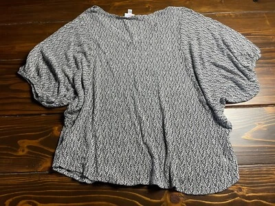 Suéter LuLaRoe, Mujer Talla XL, Negro Blanco, Pullover Foto 1 de 4