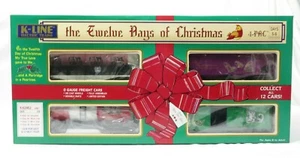 K-Line K-62462 Twelve Days of Christmas Freight Cars 5-8 Days NIB - Picture 1 of 2