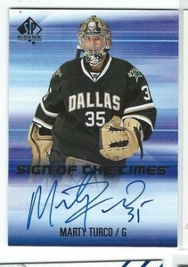 MARTY TURCO 15-16 SP AUTHENTIC SIGN OF THE TIMES AUTO - Imagen 1 de 1