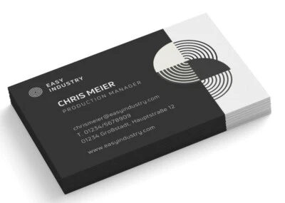 INFOWERK Visitenkarten gestalten - 1-seitig - Production Manager - online personalisieren