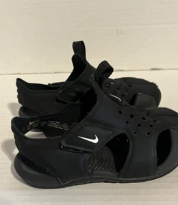 Nike Black Sunray Protect 2 Water Shoes Beach Sandals Toddler’s Size7 - Picture 1 of 6