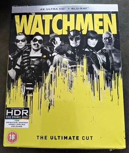 WATCHMEN (2009) ULTIMATE CUT 4K UHD + Blu-Ray UK Limited Exclusive STEELBOOK - Picture 1 of 6