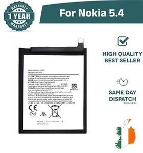Replacement Battery For Nokia 5.4 Battery TA-1333 4080mAh 3.85V HQ430 New - Zdjęcie 1 z 4