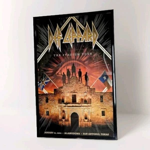 Def Leppard 2022 San Antonio Concert Poster 11 X 17 Framed - Picture 1 of 2