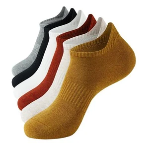 Womens Ankle Socks Athletic Running Low Cut Socks With Tab 6 Pairs US Alpha M... - Picture 1 of 6