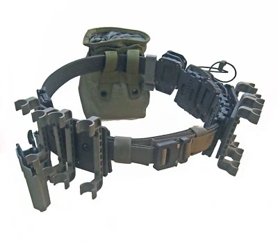 DLP Tactical Complete 3-Gun Competition Belt Rig System with Holster & Pouches - Image 1 of 4