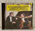 Mozart Sonatas For Piano And Violin Kv 376 & 77 (Cd, Dg) Perlman Barenboim