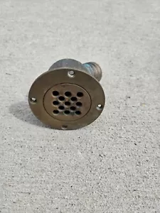 PERKO 142-2 CHROME PLATED Bronze SCUPPER FITTING 1.5 " HOSE Perfect Cockpit - Foto 1 di 5