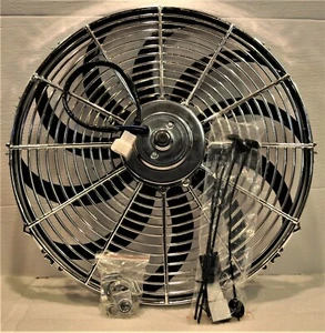 BUILT TOUGH B3184 Performance 16" S-Blade Electric Cooling Fan New In Box - Imagen 1 de 3