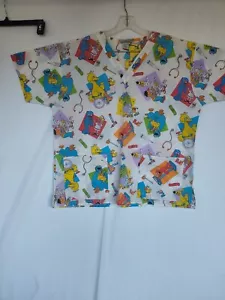 Sesame Street Scrub Top XL - Picture 1 of 4