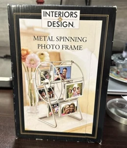 METAL SPINNING PHOTO FRAME BY INTERIOR DESIGNS - Picture 1 of 6