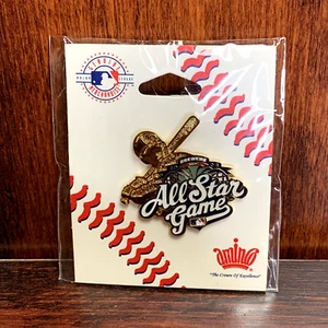 Baseball 2002 All Star Game Lapel Hat Pin Miller Park Milwaukee Brewers Batter - Picture 1 of 2
